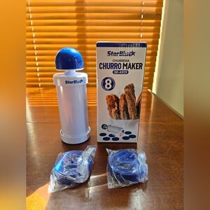 Churro Maker - White and Blue